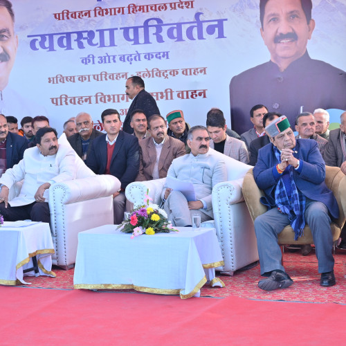 Launching of e-vehicle by the Hon'ble Chief Minister on 3rd Feb. 2023